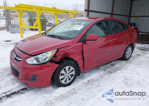 2015 Hyundai Accent Gls z USA, uszkodzony, nr VIN KMHCT4AE6FU867812